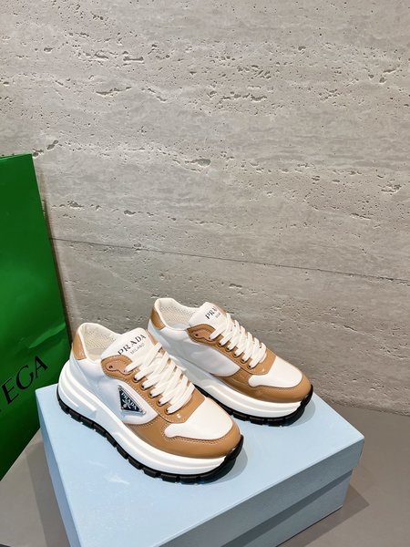 Prada Platform Sneakers Casual Athletic Shoes