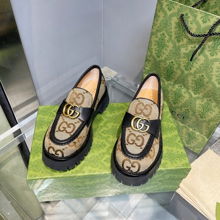 Gucci platform loafers