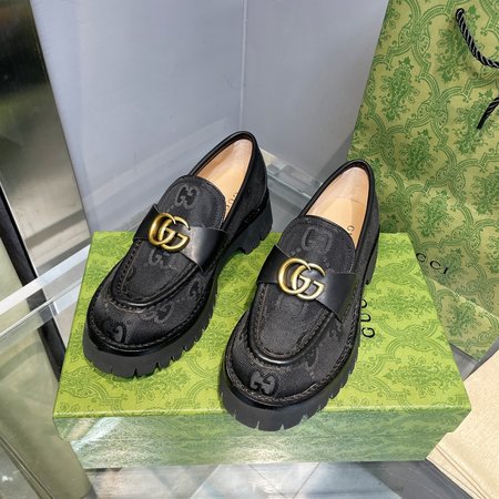 Gucci platform loafers