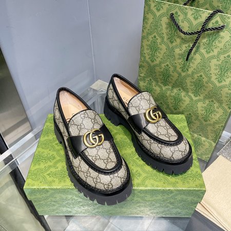 Gucci platform loafers