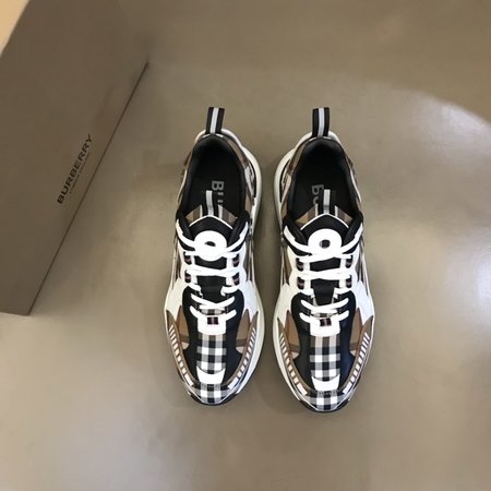 Burberry leather sneakers