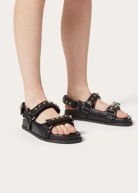 Valentino Rock Studs leather sandals