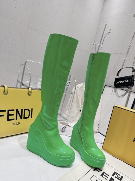 Fendi platform boots