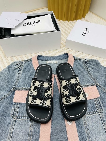 Celine retro fashionable roman sandals