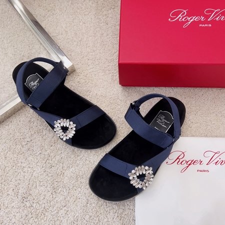 Roger Vivier Trekky Viv Stylish Velcro Sandals