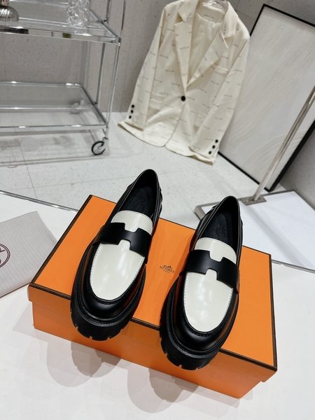 Hermes Thick-soled loafers