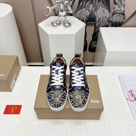 Christian Louboutin Casual toe sneakers series for couples