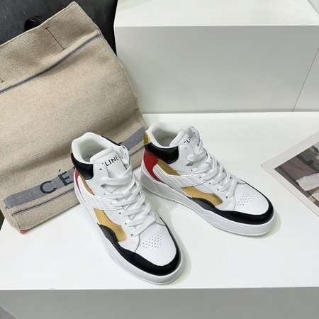 Celine Retro High Top sneakers white shoes