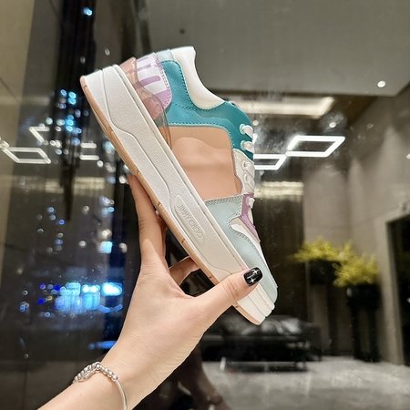 Jimmy Choo Colorful casual white shoes