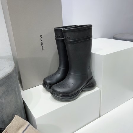 Balenciaga Balenciaga x Crocs joint hole rain boots