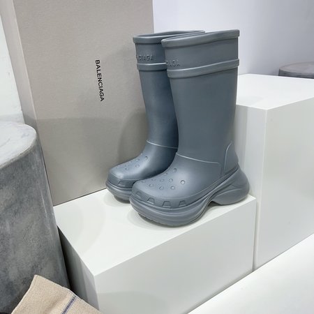 Balenciaga Balenciaga x Crocs joint hole rain boots