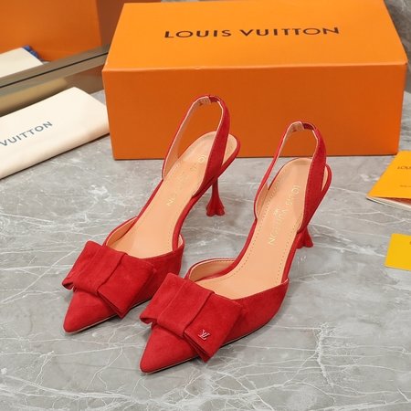 Louis Vuitton New style cowhide women s high heels