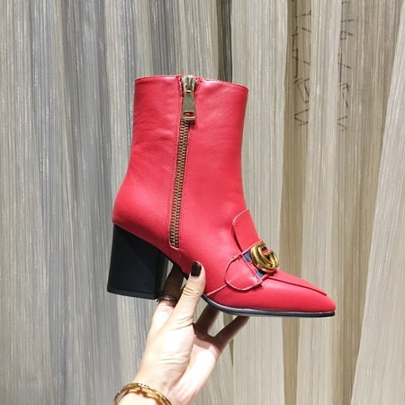 Gucci The latest autumn and winter style 7 inch short boots