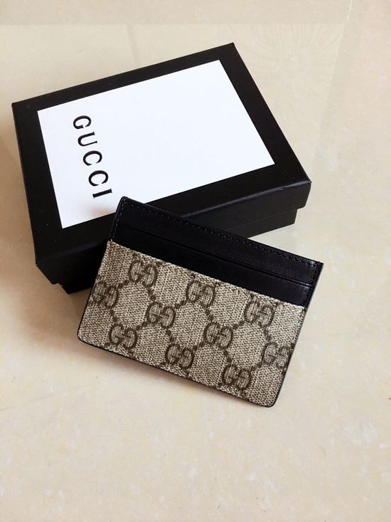 Gucci Embossed Card Holder 443127