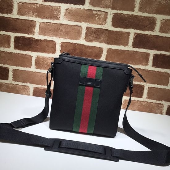 Gucci Small Crossbody Bag Black Fabric 471454