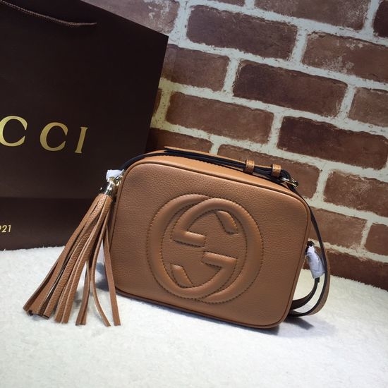 Gucci Classic Light Brown Handbag 308364