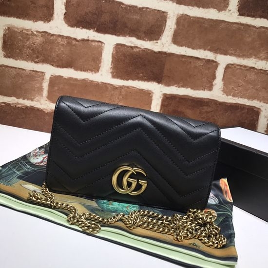 Gucci Chain Leather Bag 488426