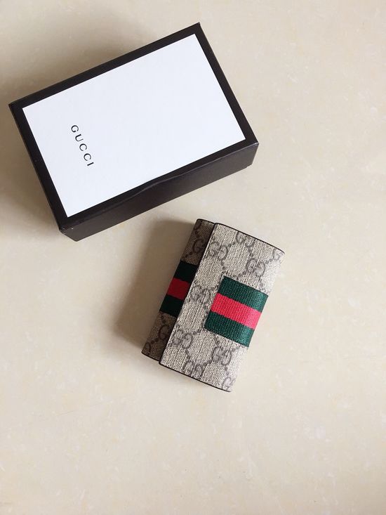 Gucci PVC Key Holder 408828