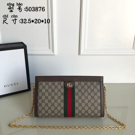 Gucci Ophidia Structured Bag Double G 503876