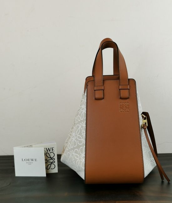 Loewe Hammock Anagram Small Leather Handbag 247A