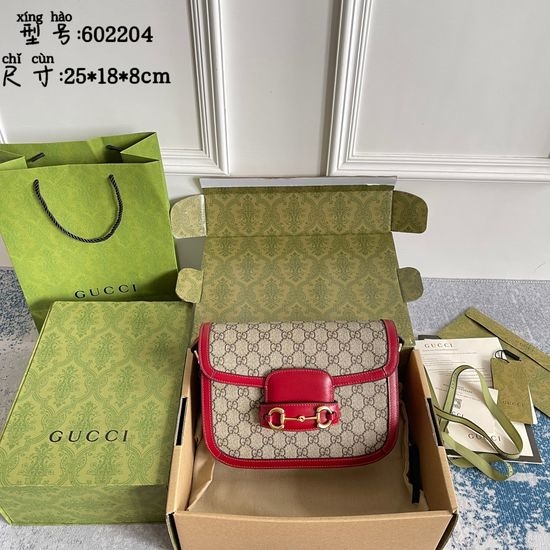 Gucci Large Top-Handle Bag PVC Leather 602204
