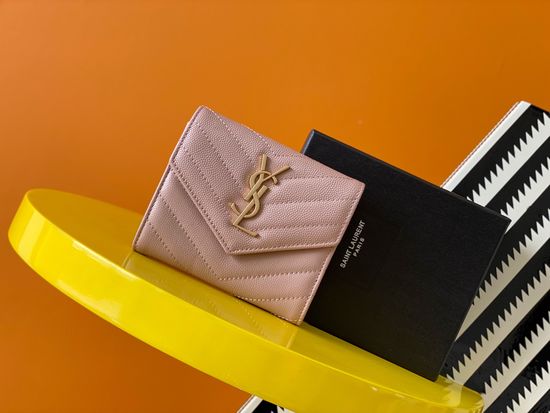 Yves Saint Laurent MONOGRAM Trifold Wallet 403943