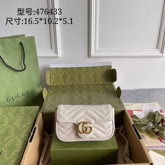 Gucci GG Marmont Mini Leather Bag 476433