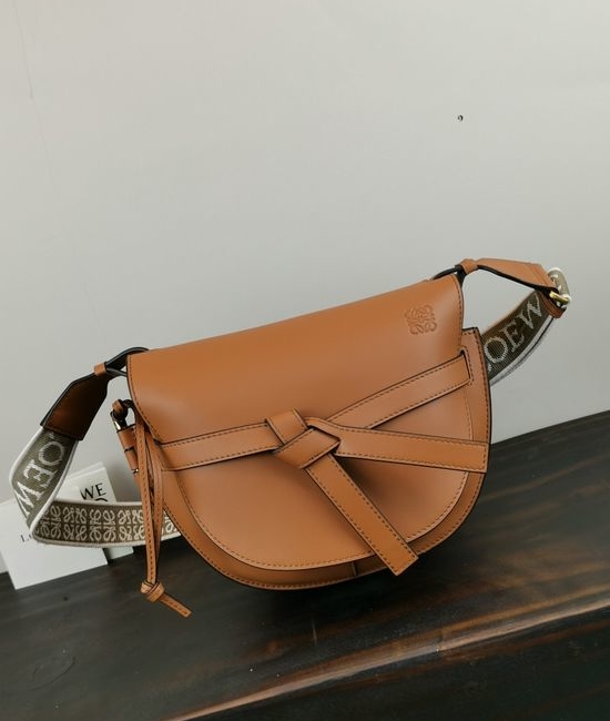 Loewe Gate Adjustable Strap Saddle Bag 56T21
