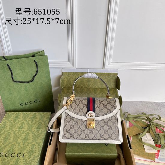 Gucci Ophidia Small Top Handle Bag 651055