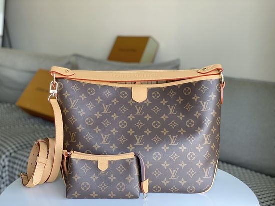 Louis Vuitton LV Graceful Monogram Shopping Tote with Pouch M40352
