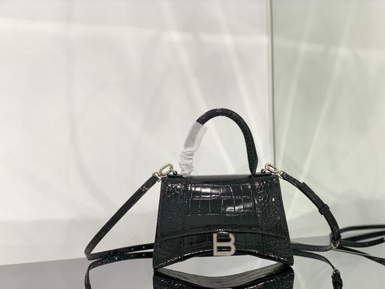 Balenciaga Hourglass Satchel Smooth Leather BG8895