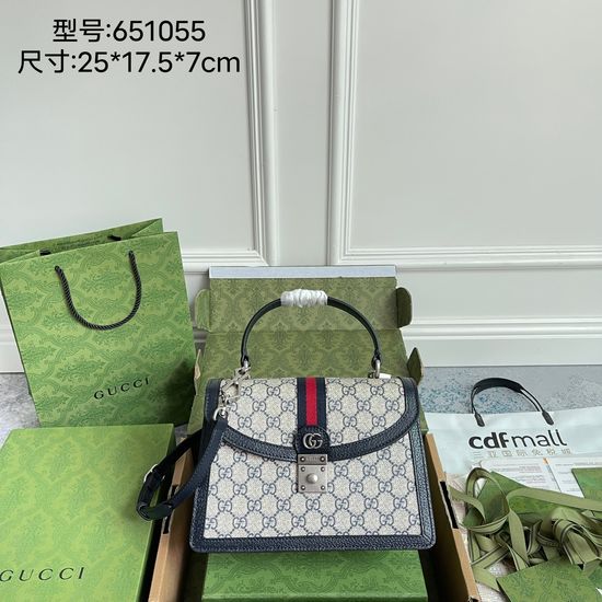 Gucci Large Bag Original Leather Top Quality 651055
