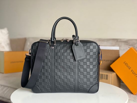 Louis Vuitton Sirius Thin Briefcase 12468
