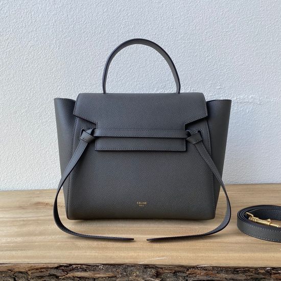 Celine Belt Bag Grained Calfskin Handbag 189153
