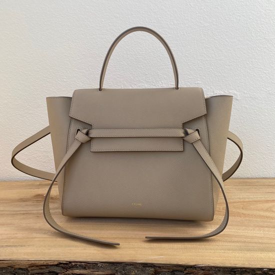 Celine Belt Bag Grained Leather Handbag 185003