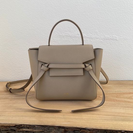 Celine Belt Bag Grained Calfskin Handbag 185003