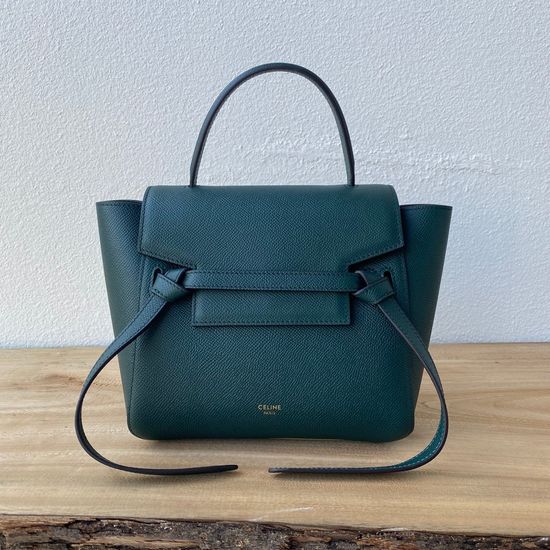 Celine Belt Bag Grained Calfskin Handbag 185003
