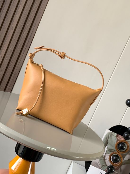 Loewe Cubi Nappa Leather Shoulder Bag 9009