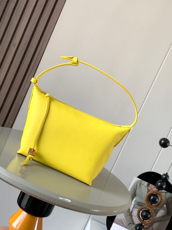 Loewe Cubi Nappa Leather Shoulder Bag 9009