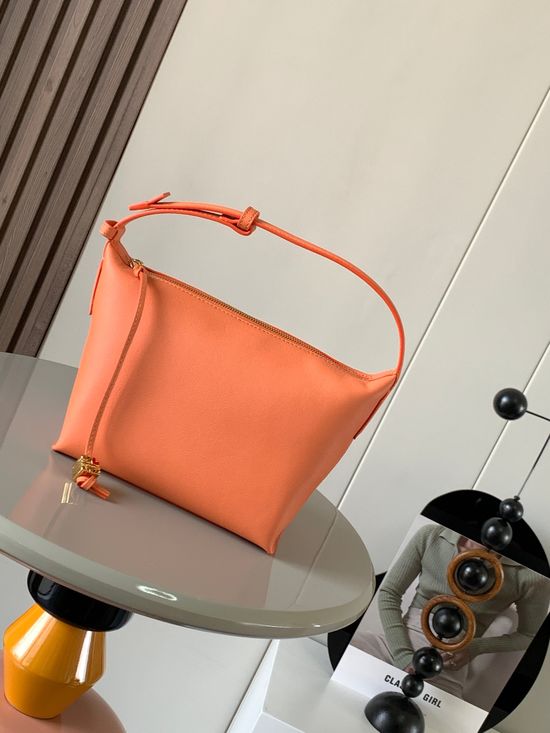 Loewe Cubi Nappa Leather Shoulder Bag 9009