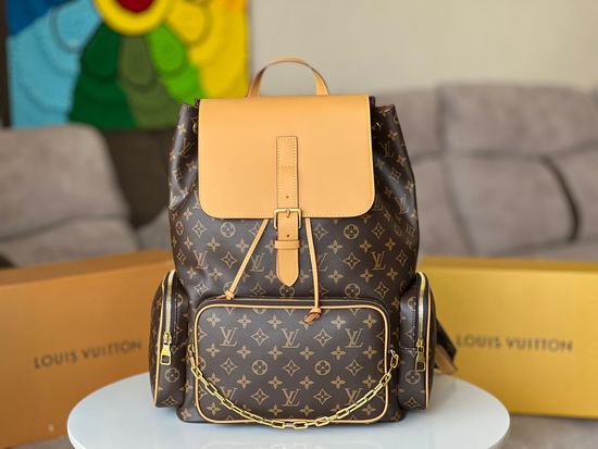 Louis Vuitton Trio Monogram Backpack M44658