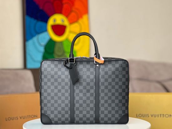 Louis Vuitton Damier Ebene Canvas Classic Shoulder Bag 18724