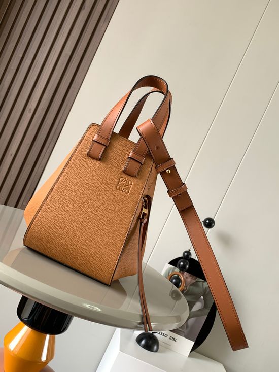 Loewe Hammock Convertible Leather Shoulder Bag 9002