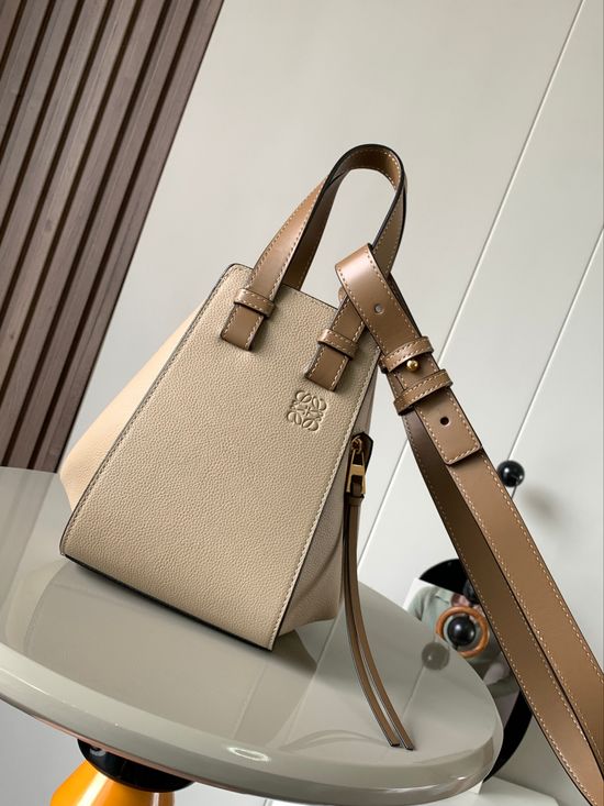 Loewe Hammock Convertible Leather Shoulder Bag 9002