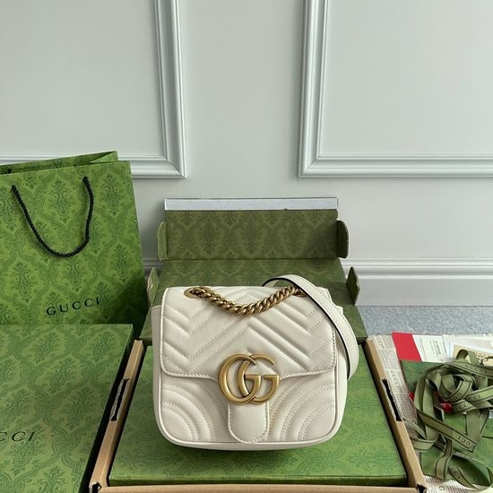 Gucci Square Leather Large Tote Bag 739682