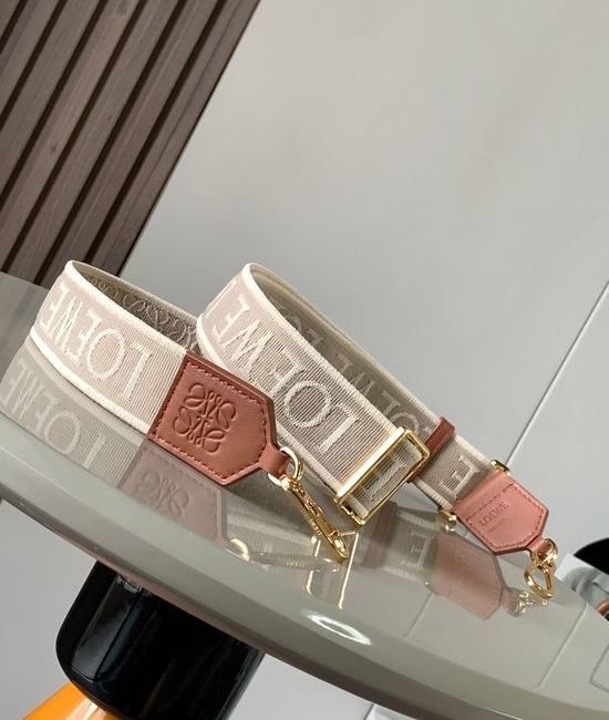 Loewe Anagram Jacquard Leather Shoulder Strap 010