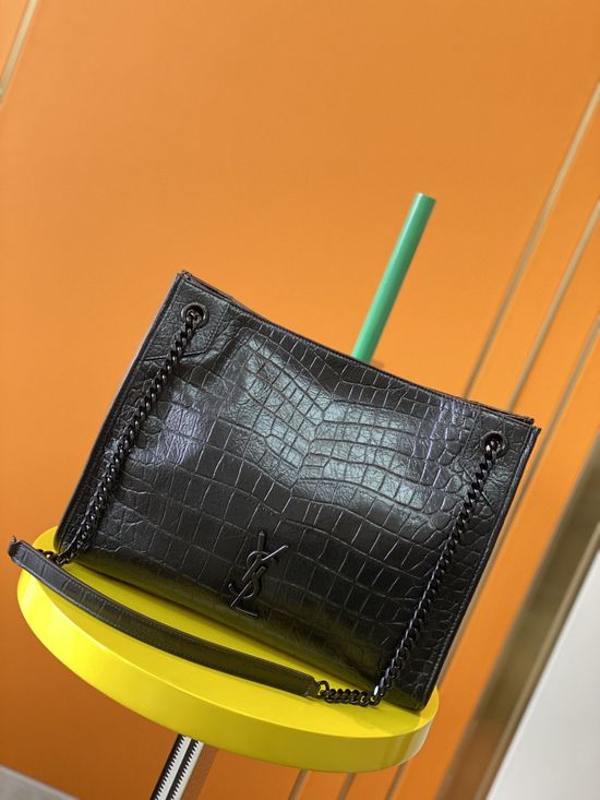 Yves Saint Laurent NIKI Shopping Bag Leather Tote 577999