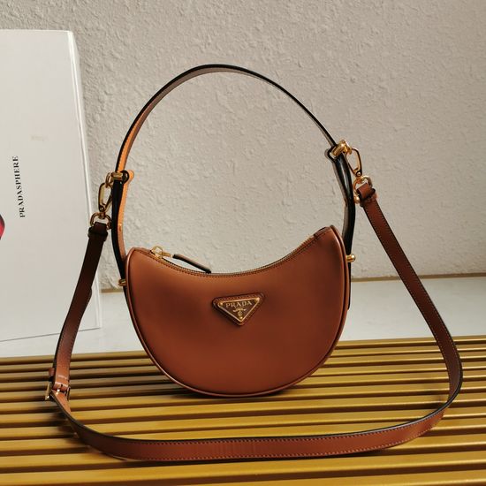 Prada Moon Leather Shoulder Bag 1BC199