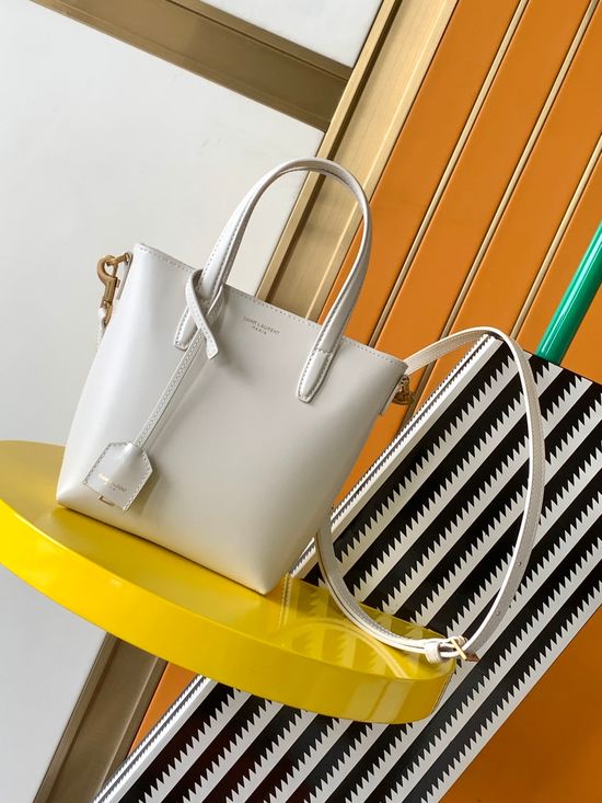 Yves Saint Laurent Mini Tote Smooth Leather Bag 773995m