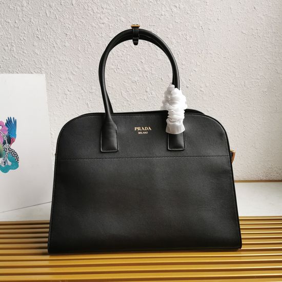 Prada Grained Leather Spacious Tote Bag 1BG508